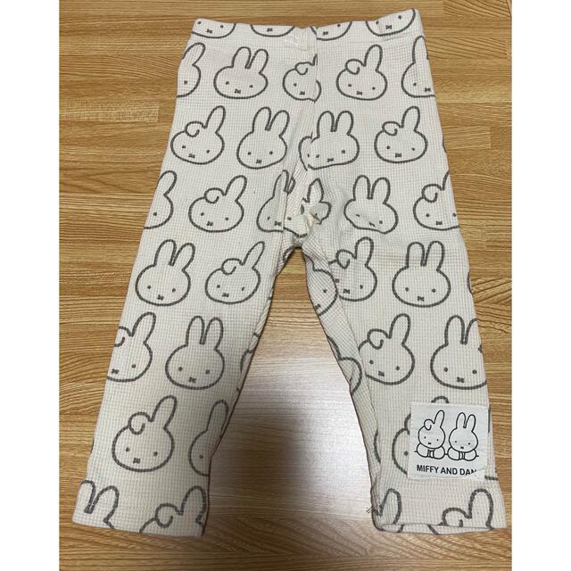 しまむら(シマムラ)のマスミ様専用　しまむら ミッフィー レギンス パンツ miffy スパッツ キッズ/ベビー/マタニティのキッズ服女の子用(90cm~)(パンツ/スパッツ)の商品写真