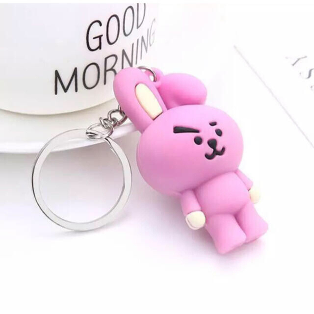 防弾少年団(BTS)(ボウダンショウネンダン)の新品❣️超可愛いBT21 クッキー　COOKY キーホルダー エンタメ/ホビーのアニメグッズ(キーホルダー)の商品写真