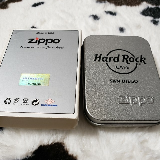 ZIPPO(ジッポー)のZIPPO Hard Rock CAFE　ハードロックカフェ　SAN DIEGO メンズのファッション小物(タバコグッズ)の商品写真