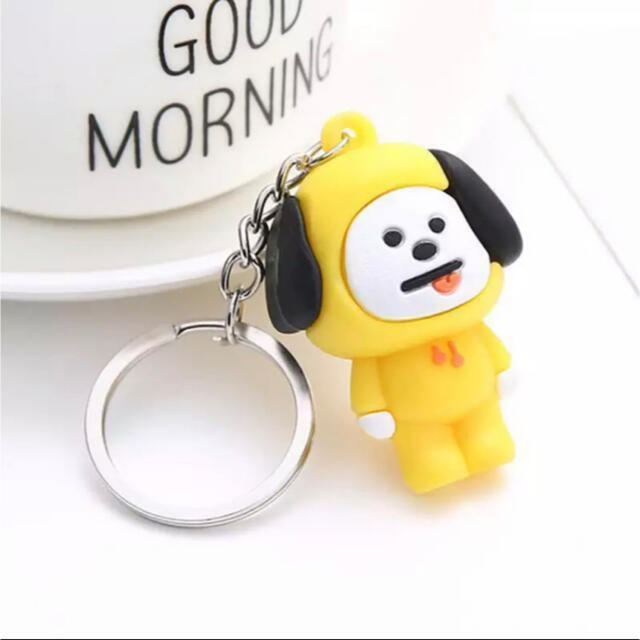 【CHIMMY】BT21マスコット キーリング チミー