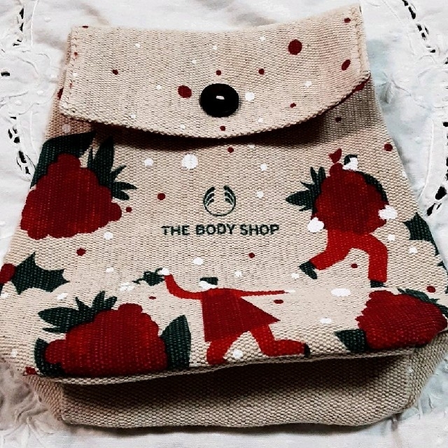 THE BODY SHOP(ザボディショップ)のザ ボディショップ フェスティブベリー.ローズ.ボディショップエコバッグ❤ コスメ/美容のボディケア(ボディローション/ミルク)の商品写真