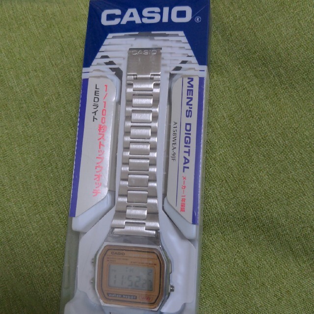 CASIO(カシオ)のチープカシオ 腕時計 スタンダード A-158WEA-9JF  あいみょん メンズの時計(腕時計(デジタル))の商品写真