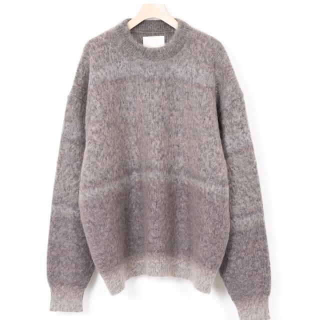 YOKE ROTHKO BORDER CREW NECK carol別注