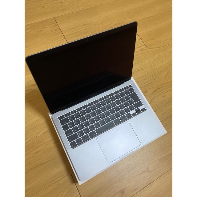 Mac (Apple)(マック)の極美品！ MacBook air M1 8GB 256GB スペースグレー スマホ/家電/カメラのPC/タブレット(ノートPC)の商品写真