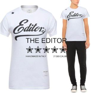 バーニーズニューヨーク(BARNEYS NEW YORK)の★定価18,000円程★THE EDITOR - ジ エディター ／カットソー(Tシャツ/カットソー(半袖/袖なし))