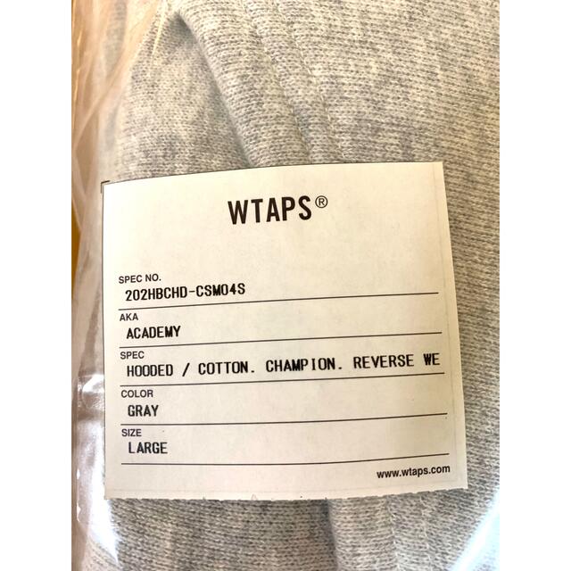 WTAPS Champion ACADEMY REVERSE WEAVE グレー