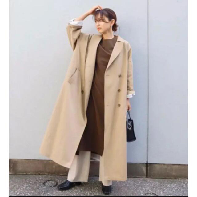 RIM.ARK  Wide volume spring coat/トレンチ