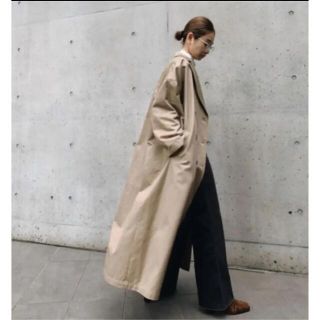 RIM.ARK  Wide volume spring coat/トレンチ