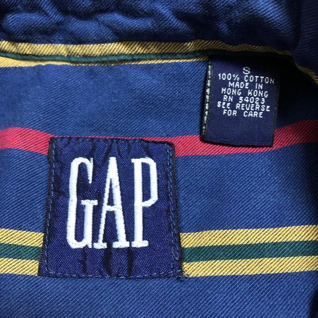 GAP(ギャップ)の【JORDAN様専用】オールドギャップGAP☆クラシックレトロストライプシャツ メンズのトップス(シャツ)の商品写真