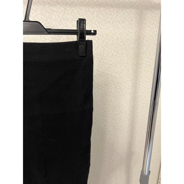 GYDA(ジェイダ)のGYDA テレコタイトスカート レディースのスカート(ひざ丈スカート)の商品写真