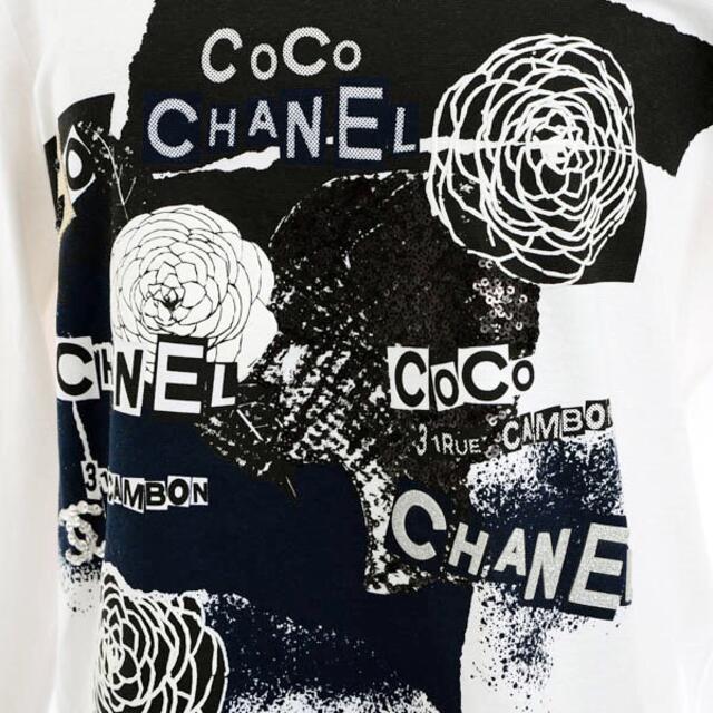 CHANEL(シャネル)の専用♢CHANEL♢シャネル　COCO ロンＴ　XS レディースのトップス(Tシャツ(長袖/七分))の商品写真