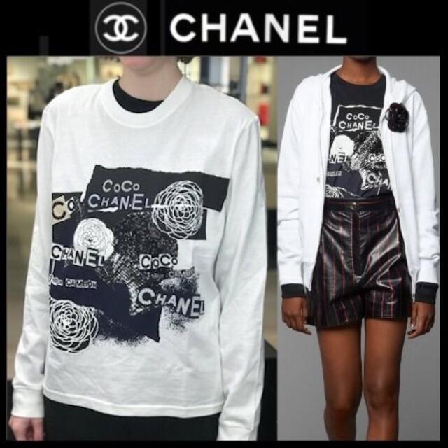 CHANEL(シャネル)の専用♢CHANEL♢シャネル　COCO ロンＴ　XS レディースのトップス(Tシャツ(長袖/七分))の商品写真