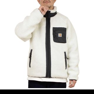 カーハート(carhartt)のカーハート　ボアジャケット　白mサイズ(ブルゾン)