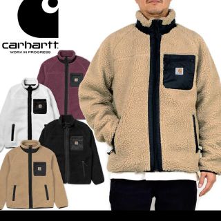 Carhartt ボアジャケット ボアブルゾン 白 ホワイト身幅55