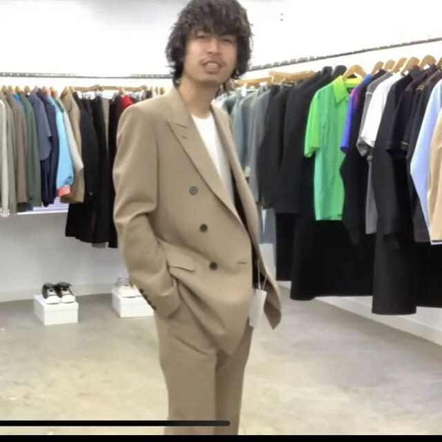 リョウマツモト着用 littlebig 21ss セットアップ camelセットアップ