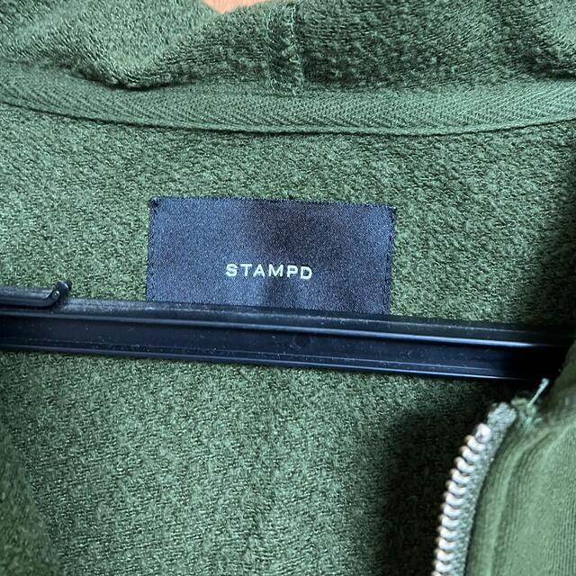 Stampd' LA(スタンプドエルエー)の希少STAMPD ダメージパーカー　GWセール メンズのトップス(パーカー)の商品写真