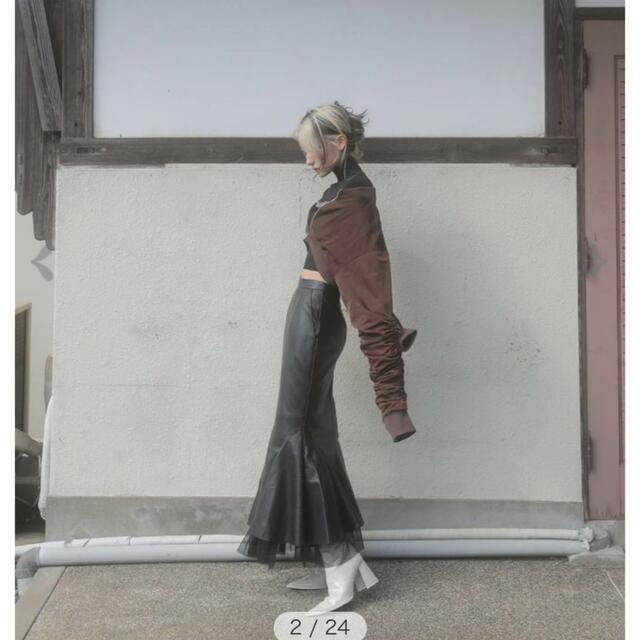 melttheladyマーメイドパネルスカート