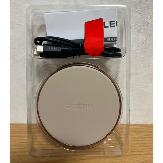 エレコム(ELECOM)のELECOM ワイヤレス充電器(バッテリー/充電器)