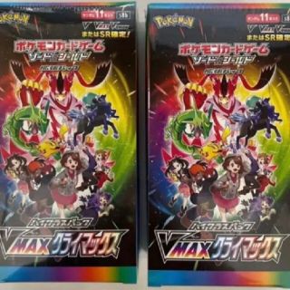 【１時間以内発送】　ポケモンカード　VMAXクライマックス　6BOX(Box/デッキ/パック)