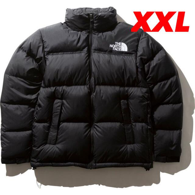 XXL ノースフェイス ヌプシジャケット ブラック 2022人気の www