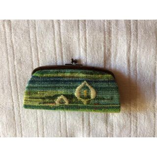 北海道手織りつむぎ  財布(財布)