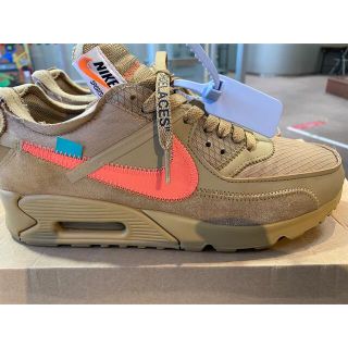 ナイキ(NIKE)のNIKE OFF WHITE THE 10 AIR MAX 90 US7.5(スニーカー)