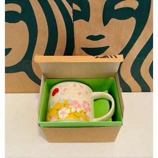 スターバックスコーヒー(Starbucks Coffee)のスターバックス　マグ　カップ　2021 春 spring 414 ml(その他)