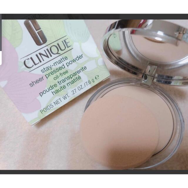 CLINIQUE(クリニーク)のクリニーク　プレスト　フェイスパウダー コスメ/美容のベースメイク/化粧品(フェイスパウダー)の商品写真