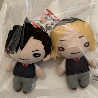 ハイキュー【ジャンプフェスタ2019限定】にとたんぬいぐるみ夏服 黒尾、研磨