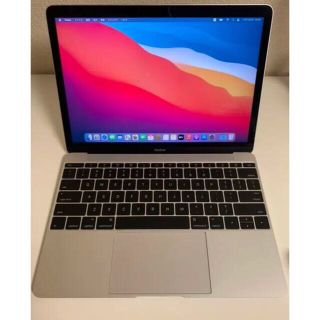 マック(Mac (Apple))のAppleMacBook12インチEarly 2016(とても美品)(ノートPC)