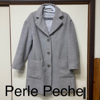 Perle Peche チェスターコートの通販 19点 | フリマアプリ ラクマ