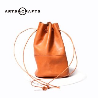 ヤエカ(YAECA)のARTS & CRAFTS✨巾着バッグ ショルダー ドローストリングバッグM(ショルダーバッグ)