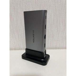 LENTION 縦置き ドッキングステーション CB-D53s(PC周辺機器)