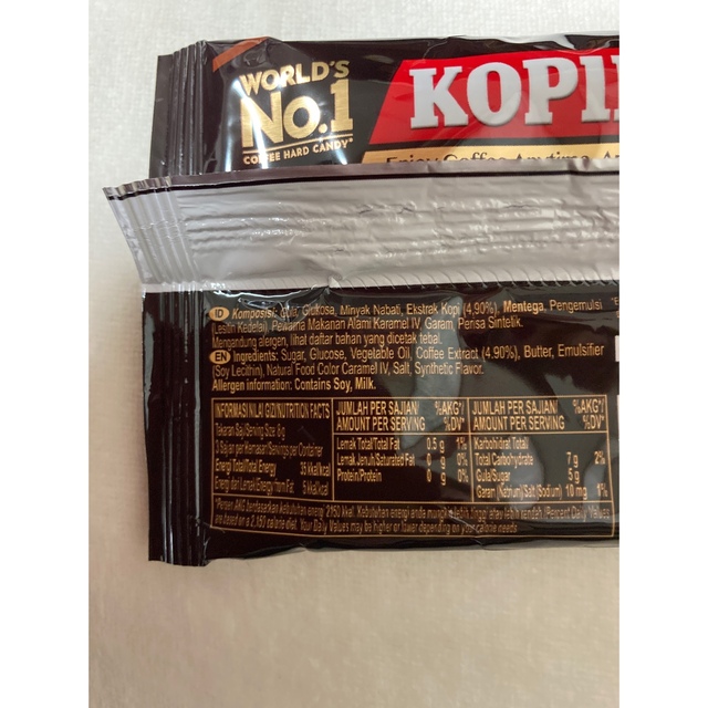 kopiko BLISTER ブリスターパック　1袋 食品/飲料/酒の食品(菓子/デザート)の商品写真