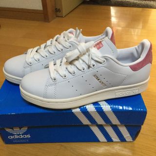 アディダス(adidas)のスタンスミス レイピンク 23.0(スニーカー)