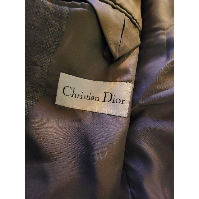 Christian Dior(クリスチャンディオール)の総柄 クリスチャン・ディオール  ジャケット メンズ  ダークグレー  日本製 メンズのジャケット/アウター(テーラードジャケット)の商品写真