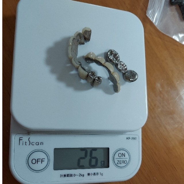 よろず屋様専用歯科撤去冠26g-