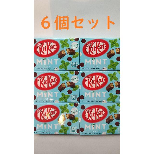 Nestle(ネスレ)の【6個セット】ネスレ キットカット ミニ ミント 3枚 食品/飲料/酒の食品(菓子/デザート)の商品写真