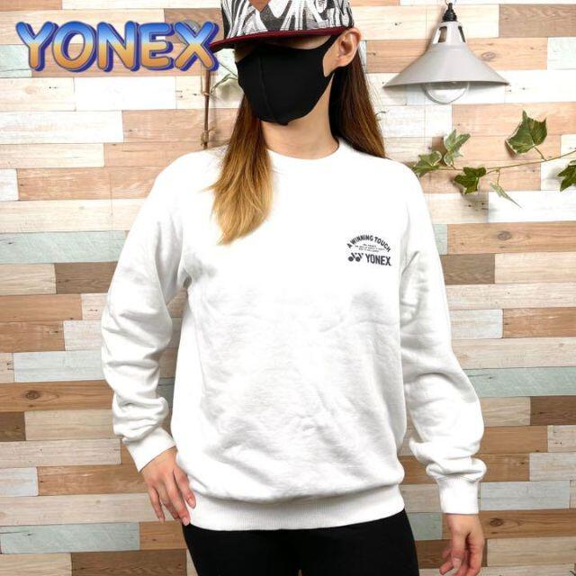 YONEXヨネックス 90s バックプリントスウェット トレーナーNo.S365 | フリマアプリ ラクマ