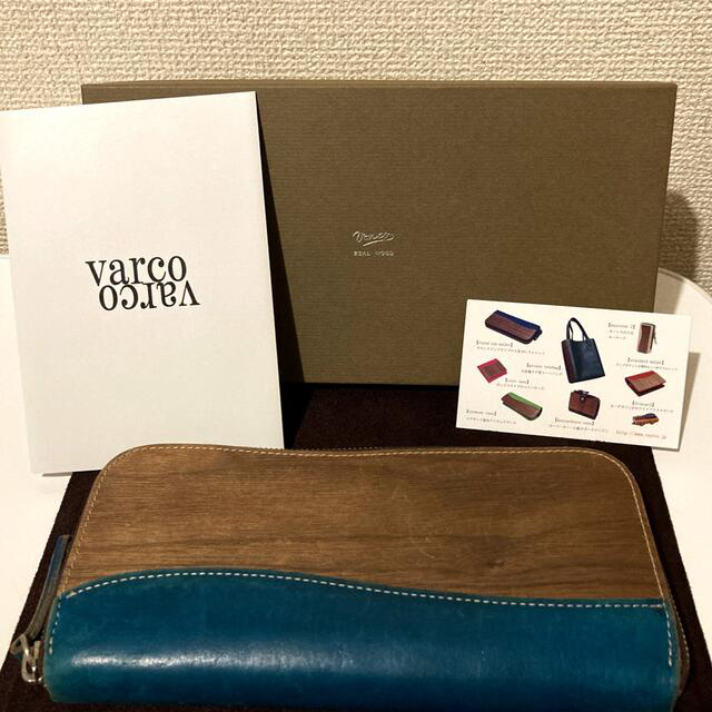 VARCO REAL WOOD ラウンドジップウォレット 長財布 日本製の通販 by ...