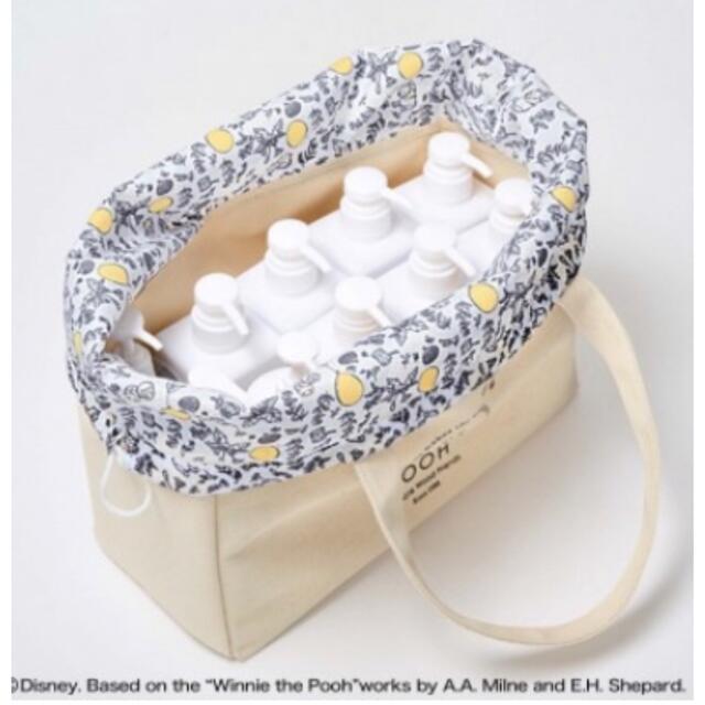 Disney(ディズニー)のくまのプーさん巾着付収納バッグ【付録】 レディースのバッグ(エコバッグ)の商品写真