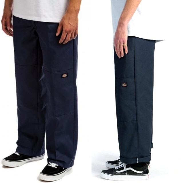 Dickies ディッキーズ ダブルニーワークパンツ チノ 濃紺  W34