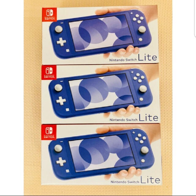 Switch lite Blue 青 3台 セット 新品未開封品