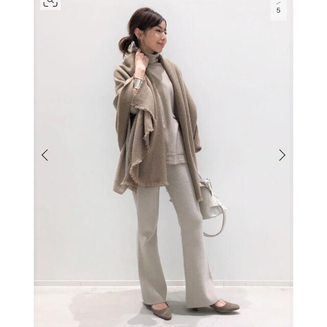 L'Appartement DEUXIEME CLASSE(アパルトモンドゥーズィエムクラス)の【美品】L'Appartement Flare Knit Pants レディースのパンツ(その他)の商品写真