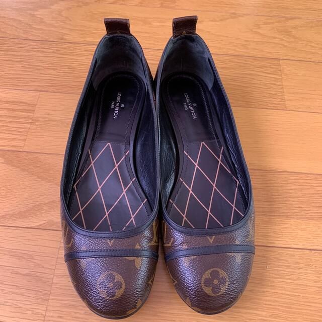 LOUIS VUITTON(ルイヴィトン)のルイヴィトン　モノグラム　バレーシューズ レディースの靴/シューズ(バレエシューズ)の商品写真