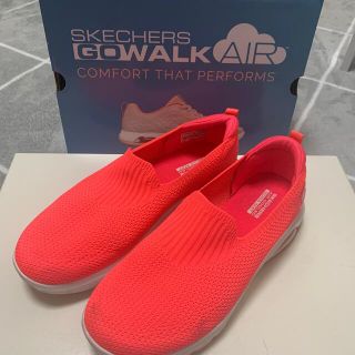 スケッチャーズ(SKECHERS)のスケッチャーズ　スニーカー　25cm ピンク　GO WALK AIR(スニーカー)