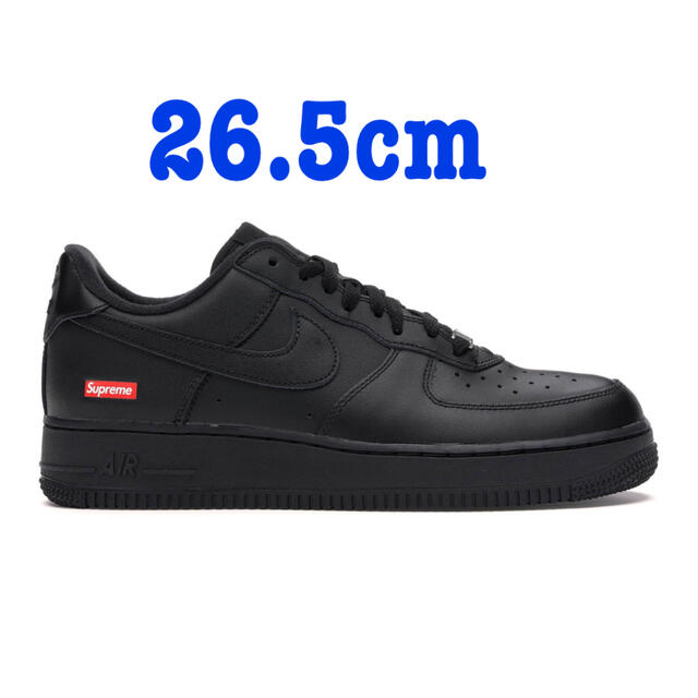 Supreme × Nike Air Force 1 Low "Black"