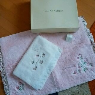 ローラアシュレイ(LAURA ASHLEY)の玄関マット&フェイスタオル(玄関マット)