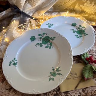 ローゼンタール(Rosenthal)の【希少】ドイツ製 新品 hutschen Reuther   ケーキプレート2枚(食器)