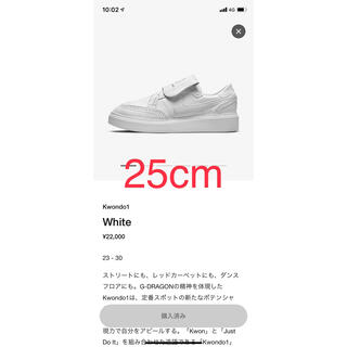 ナイキ(NIKE)のナイキ　クウォンド1　ピースマイナスワン　25センチ(スニーカー)